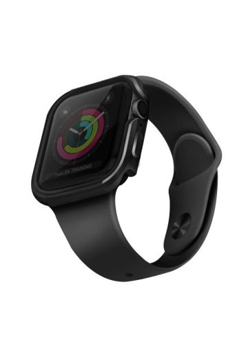 UNIQ case Valencia Apple Watch Series 4/5/6/SE 40mm. szary/gunmetal grey