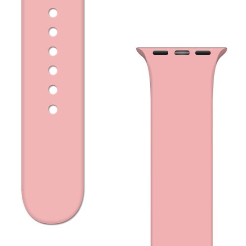 Silicone Strap APS Silicone Watch Band 8/7/6/5/4/3/2 / SE (41/40 / 38mm) Strap Watchband Pink