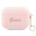 Guess GUAP2LSCHSP AirPods Pro 2 cover pink/pink Silicone Charm Heart Collection