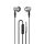 Dudao Metal Wired Earbuds 3.5mm Mini Jack Gray (X2C-Gray)