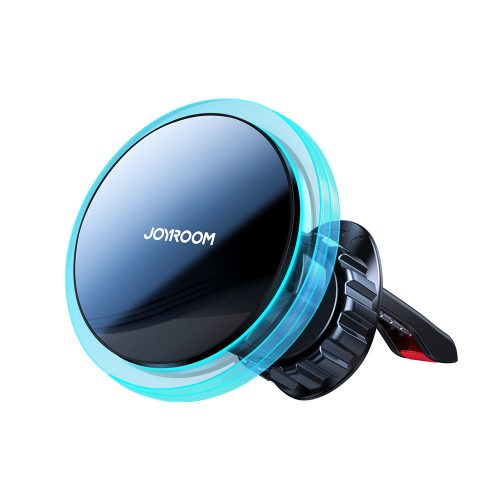 Joyroom Air Vent Car Phone Holder with 15W Qi Wireless Charger (MagSafe Compatible) Silver (JR-ZS291)