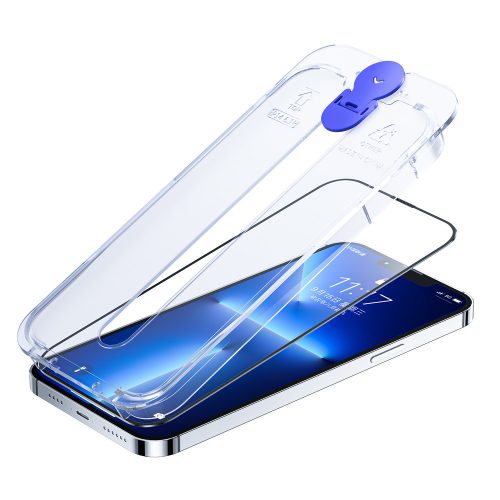 Joyroom Knight Glass for iPhone 14 Pro Max with Mounting Kit Clear (JR-H12)