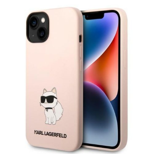 Karl Lagerfeld KLHCP14MSNCHBCP iPhone 14 Plus 6.7" hardcase pink/pink Silicone Choupette