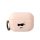 Karl Lagerfeld KLAP2RUNCHP AirPods Pro 2 cover pink/pink Silicone Choupette Head 3D