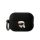 Karl Lagerfeld KLAP2RUNIKK AirPods Pro 2 cover black/black Silicone Karl Head 3D