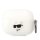 Karl Lagerfeld KLAPRUNCHH AirPods Pro cover white/white Silicone Choupette Head 3D