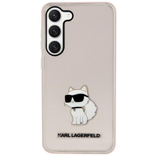 Karl Lagerfeld KLHCS23MHNCHTCP S23+ S916 pink/pink hardcase Ikonik Choupette