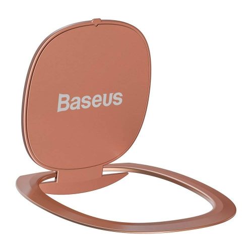 Baseus ultra-thin self-adhesive ring holder phone stand pink (SUYB-0R)