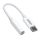 Joyroom headphone adapter 3.5mm mini jack (female) - USB Type C (male) white (SH-C1)