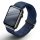 UNIQ pasek Aspen Apple Watch 40/38/41mm Series 4/5/6/7/8/SE/SE2 Braided niebieski/oxford blue