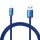 Baseus crystal shine series fast charging data cable USB Type A to Lightning 2.4A 1.2m blue (CAJY000003)