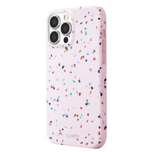 UNIQ case Coehl Terrazzo iPhone 13 Pro / 13 6,1" różowy/blush pink