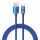 Baseus crystal shine series fast charging data cable USB Type A to USB Type C100W 1,2m blue (CAJY000403)