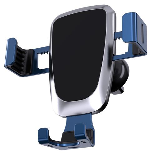 Gravity smartphone car holder, air vent blue (YC08)