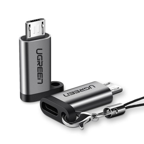 Ugreen adapter USB Type C to micro USB adapter gray (50590)