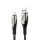 Joyroom Sharp Series cable with fast charging USB-A - Lightning 3A 3m black (S-M411)