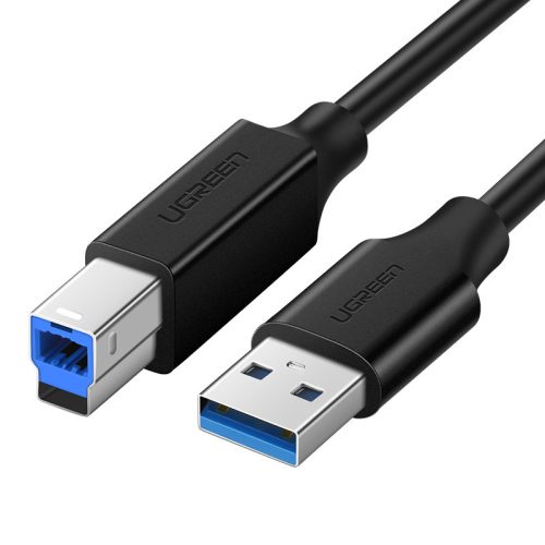 Ugreen printer cable USB-A - USB-B 5Gb/s 2m black (US210)
