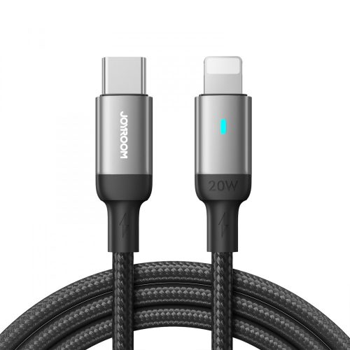 Joyroom cable USB C - Lightning 20W A10 Series 1.2 m black (S-CL020A10)