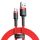 Baseus Cafule Cable durable nylon cord USB / USB-C QC3.0 3A 1M red (CATKLF-B09)