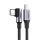 Ugreen angle cable USB Type C - USB Type C Power Delivery 60 W 20 V 3 A 1 m black-gray cable (US255 50123)