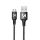 Wozinsky cable USB - USB Type C 2,4A 1m black (WUC-C1B)