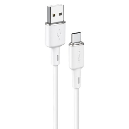 Acefast USB cable - USB Type C 1.2m, 3A white (C2-04 white)