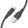 Acefast USB cable - USB Type C 1.2m, 3A black (C3-04 black)