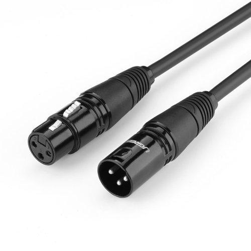 Ugreen Extension Audio Cable Microphone Cable Microphone XLR (Female) - XLR (Male) 1m (AV130)