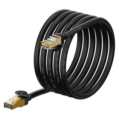 Baseus Speed Seven High Speed Network Cable RJ45 10Gbps 3m Black (WKJS010401)