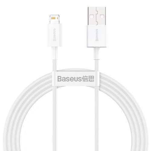 Baseus Superior Cable USB - Lightning 2,4A 1,5 m White (CALYS-B02)