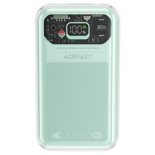 Acefast power bank 20000mAh Sparkling Series fast charging 30W green (M2)