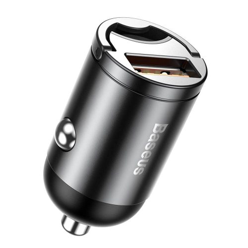 Baseus Tiny Star Mini Quick Charge Car Charger USB Port 30W Gray (VCHX-A0G)