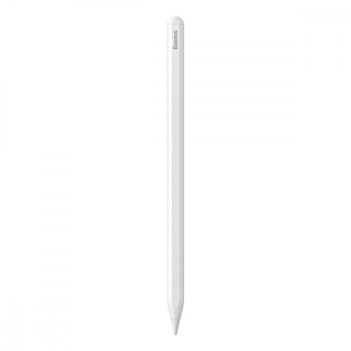 Baseus stylus with wireless charging for iPad white + replaceable tip