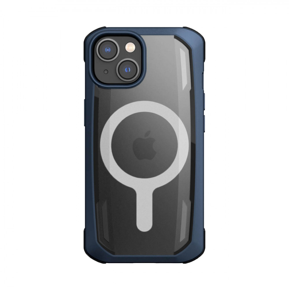 Raptic Secure Case iPhone 14 tok MagSafe páncélozott kék borítással